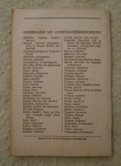 William Shakespeare - Julius Caesar - Wőrterbuch