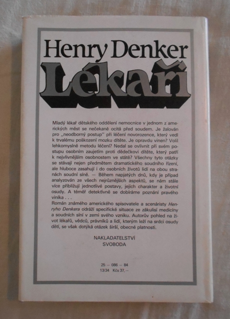 Henry Denker - Lékaři - 1984