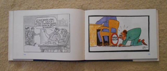 Tak má láska odpouští mému koni - výběr karikatur Otakara Štembery - 1980