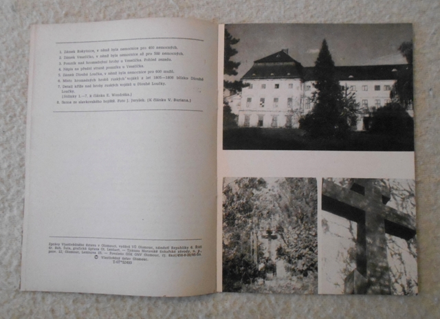 Časopis Zprávy Vlastivědného ústavu v Olomouci 125 - 1965