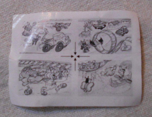Puzzle - mini Puzzle 15 ks - Klaun s krokodýlem