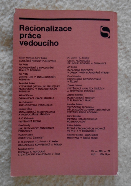 Henryk Mreła - Organizátorská práce vedoucího - 1978