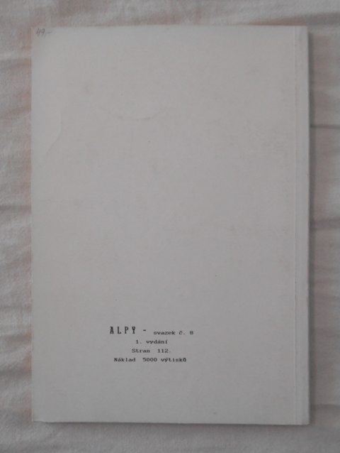 Ing. Ivo Hejl - Ortler průvodce po Alpách - s 1 vloženým plánem - 1991