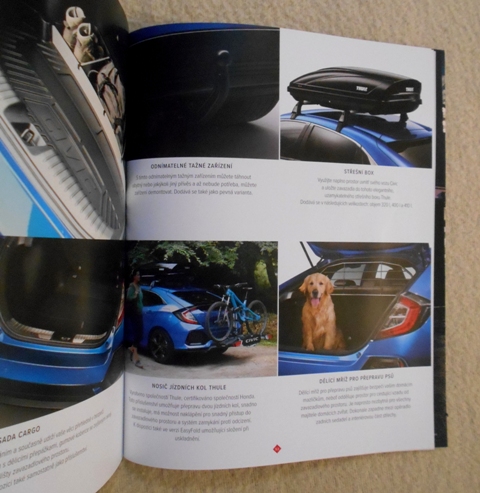 Reklamní prospekt Civic 5D - Honda 2017