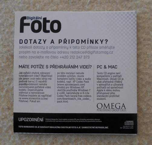 CD Digitální temná komora - Digitální foto 149 - 2016
