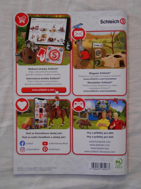 Schleich 2021 - katalog červenec-prosinec 2021