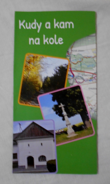 Mapa - mapový leták Kudy a kam na kole - Olomouc - Litovel