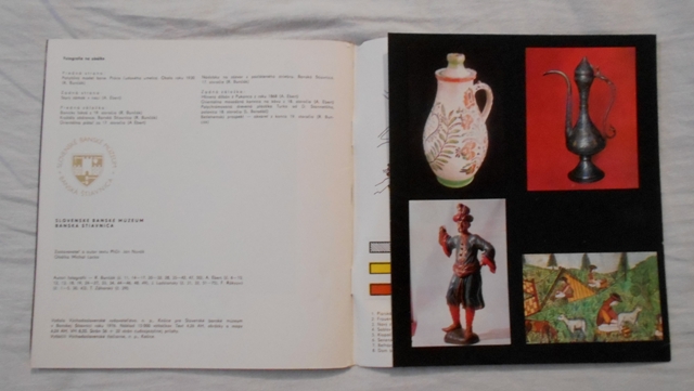 Slovenské bánské muzeum Banská Štiavnica - propagační brožura - 1976