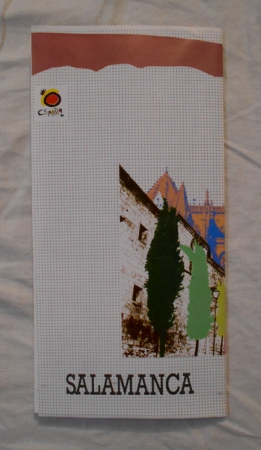 Leták Spanien - Salamanca - 1991