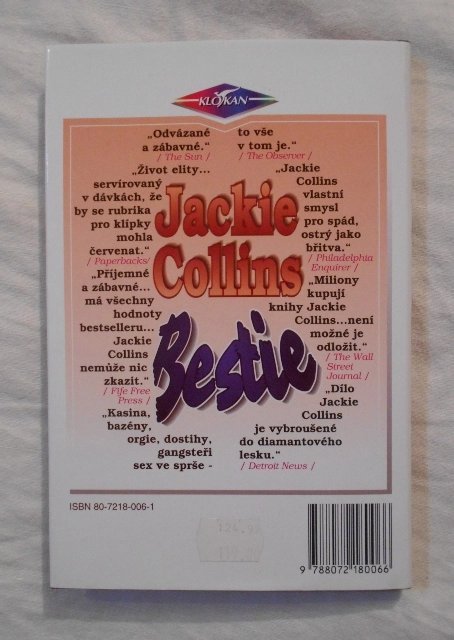 Jackie Collins - Bestie - Klokan 1997