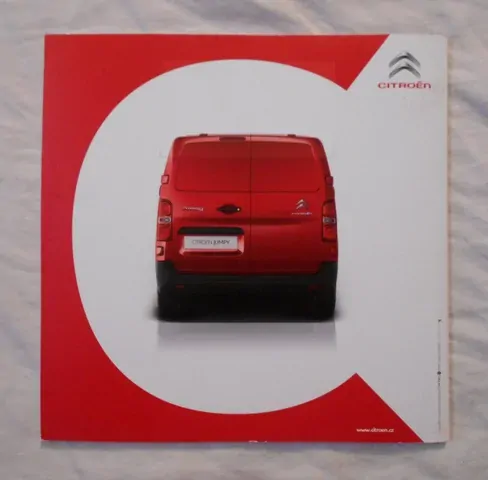 Reklamní prospekt Nový Citroën Jumpy - 2016