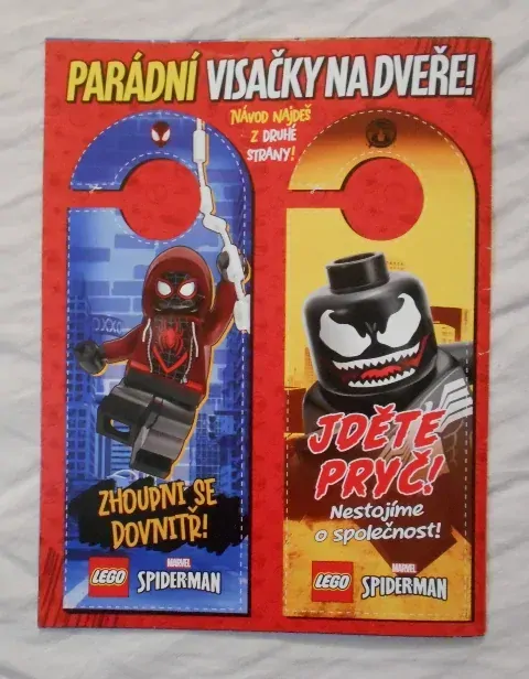 Časopis Lego Spider-Man 1 / 2023 - bez dárků s posterem