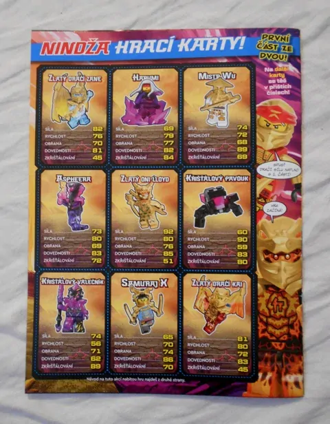 Časopis Lego Ninjago 7 / 2023 - bez dárků s posterem