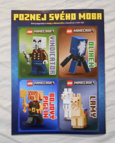 Časopis Lego Minecraft 3 / 2023 - bez dárků s posterem