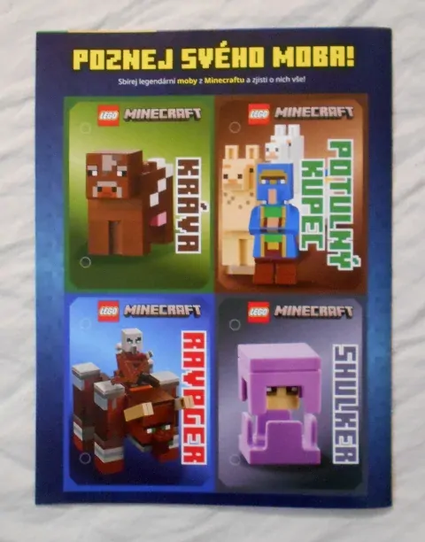 Časopis Lego Minecraft 4 / 2023 - bez dárků s posterem