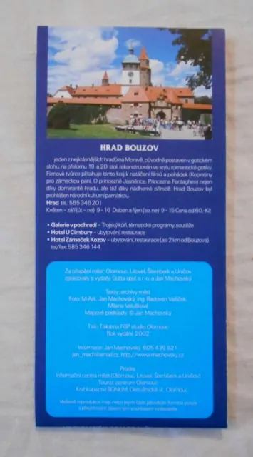 Mapa Litovelským Pomoravím aneb cestou přes... - rok 2002