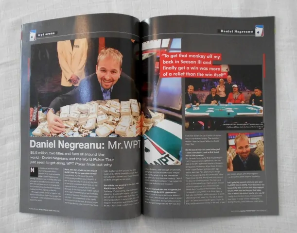 Časopis WPT Poker Magazine July 2009 - anglicky