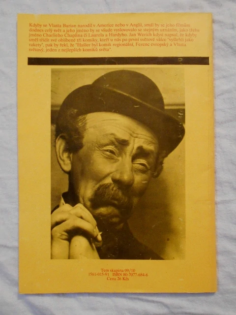 Ondřej Suchý - Vlasta Burian - komik století - 1991