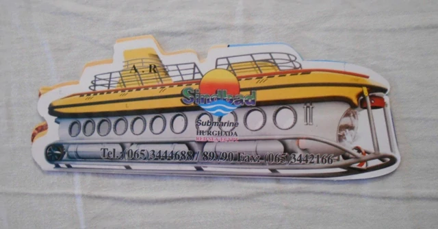 Propagační mapa Egypt Hurghada - Sindbad Submarine Hurghada Red Sea Egypt