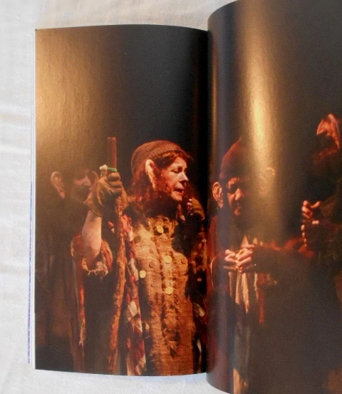 Programová knížka s pohádkami Národní divadlo činohra - Hans Christian Andersen Sněhová královna - 2008