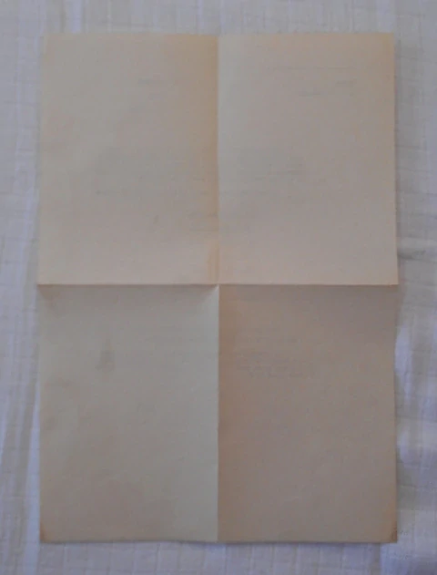Okresní vojenská správa Litovel - Předvolánka na velitelskou přípravu důstojníků v záloze - 1959