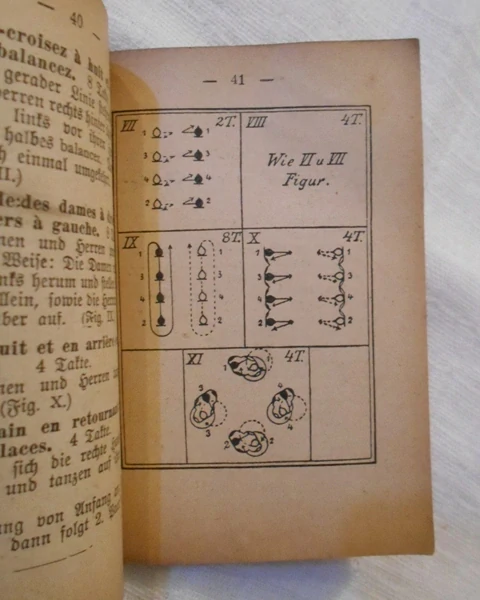 Die Tanzkunst - Miniatur-Bibliothek 307/308 - německy