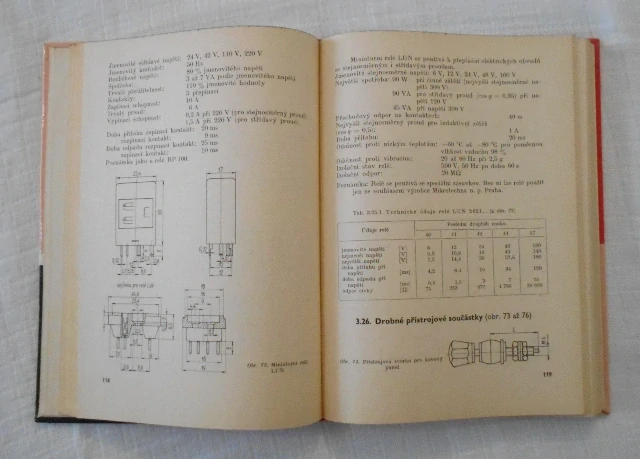 Krejčík, Veselka - Elektrotechnické tabulky sdělovací a automatizační techniky - 1970