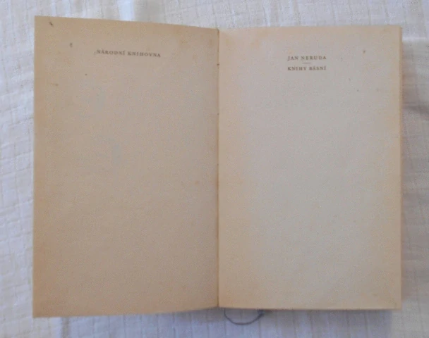 Jan Neruda - Knihy básní - Orbis 1951