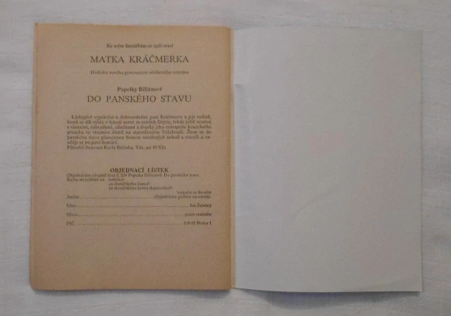 Jaromíra Rybková-Hüttlová - Lidé a lidičky - IŽ 1992