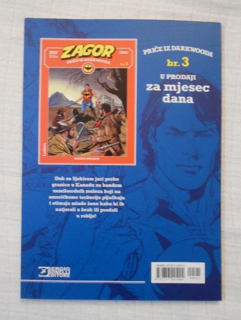 Lazzarini, Burattini - Zagor Priče iz Darkwooda 2 Vjetar prerije - 2021