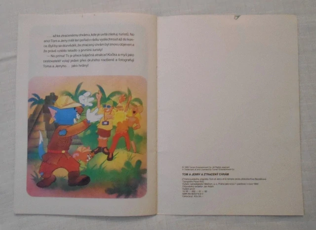 Tom a Jerry a ztracený chrám - 1990