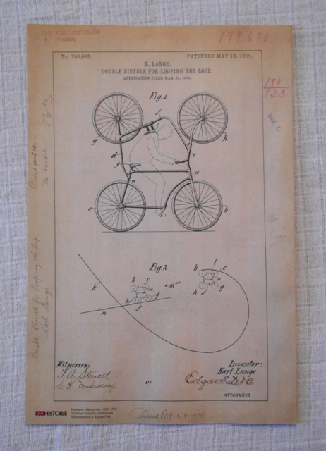 Replika Patentové výkresy z let 1838-1905 - výběr listů - SOUČASNÁ REPLIKA
