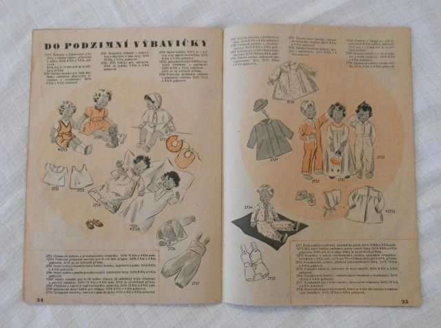 Časopis Malé módy Května číslo 9 / 1947