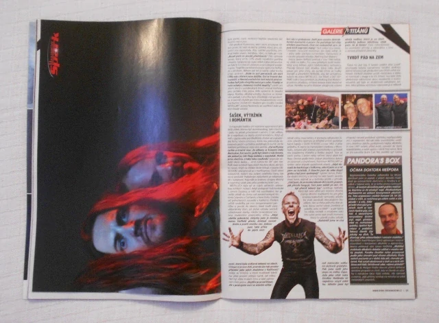 Rockový magazín Spark rok 2019 číslo 11 - SE STŘEDOVÝM PLAKÁTEM