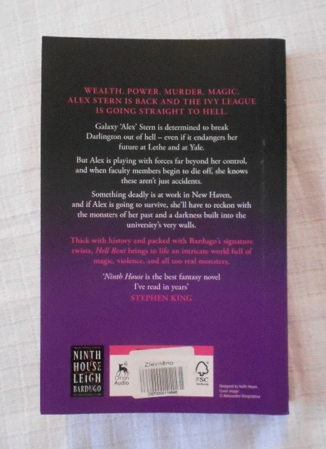 Leigh Bardugo - Hell Bent - 2024 anglicky ( s výrobní vadou )