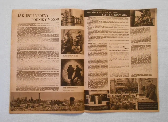Časopis Svět sovětů číslo 11 rok 1945