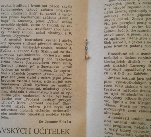 Časopis Hudební rozhledy číslo 24 / 1956 - ročník IX.