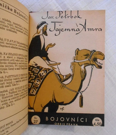 Orbis edice Bojovníci 1946 - 6 svázaných románů