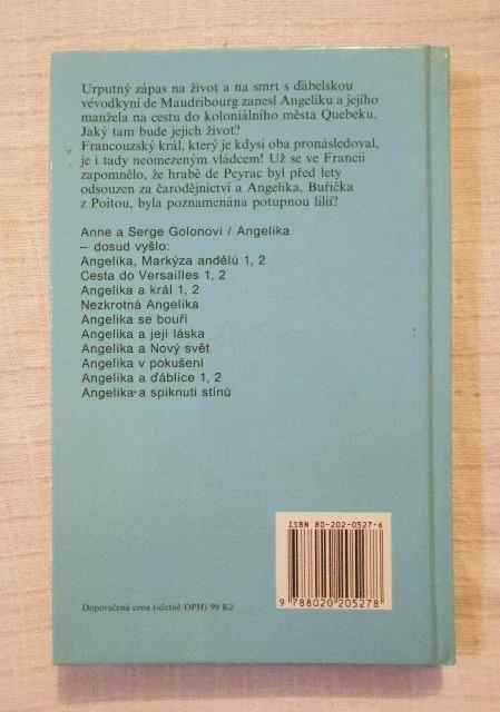 A. Golonová, S. Golon - Angelika a spiknutí stínů - 1994