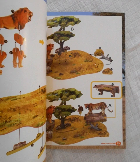 Časopis National Geographic Kids African Wildlife - bez přílohových hraček - anglicky