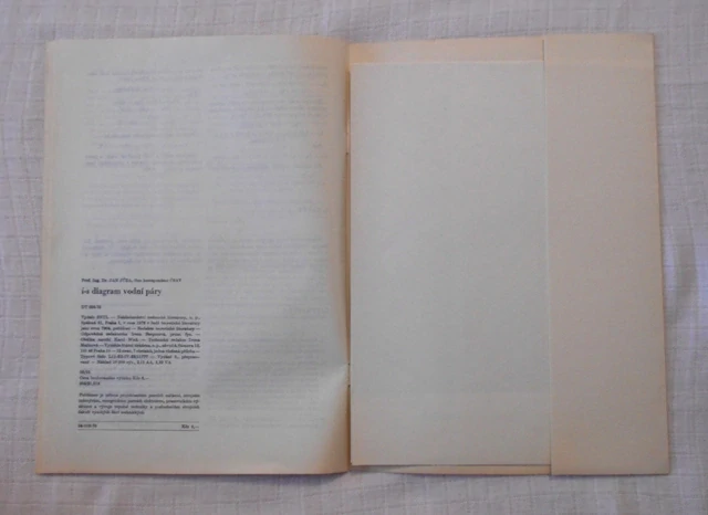 Jan Jůza - i-s diagram vodní páry - SNTL 1976