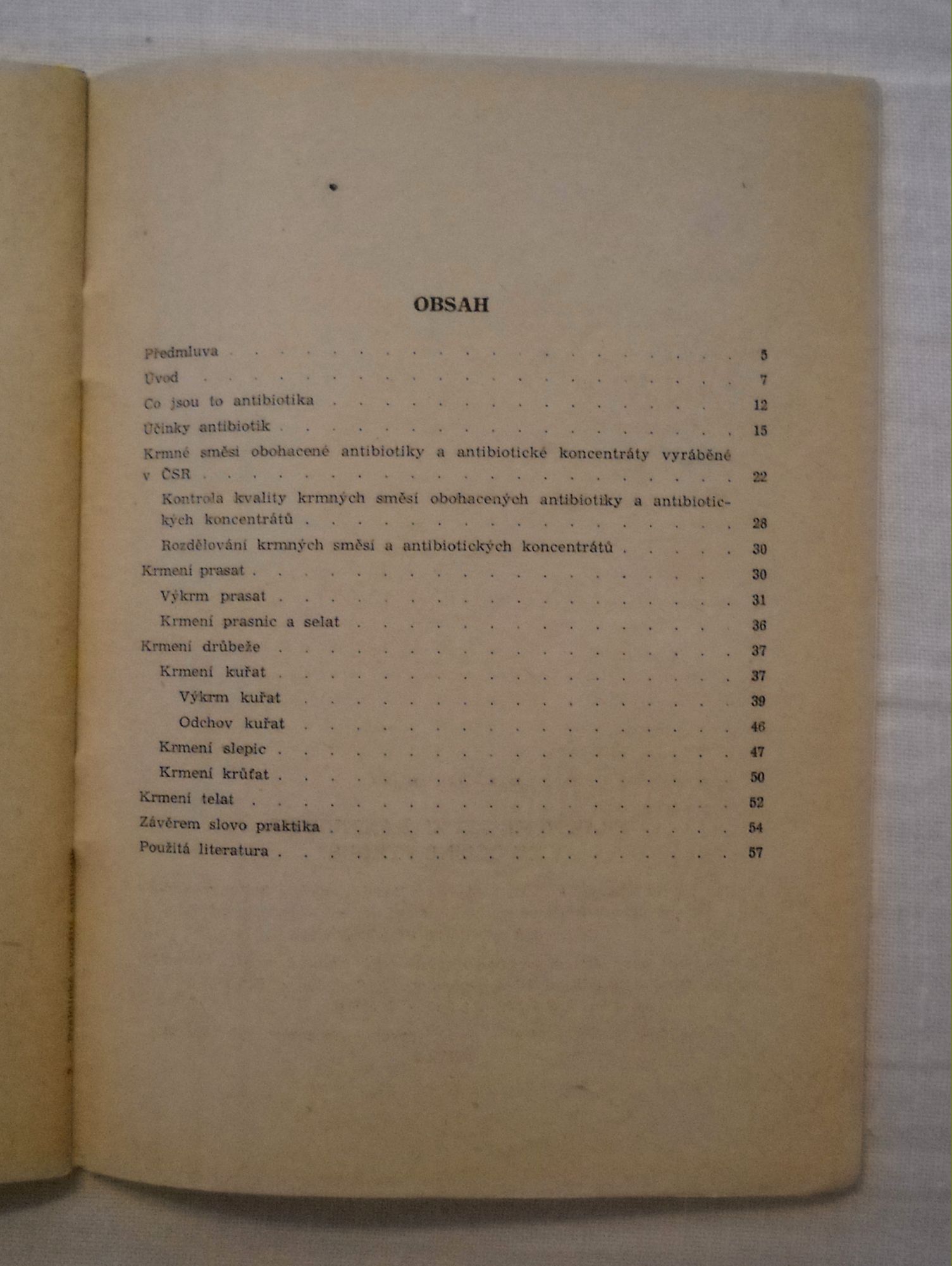 Bohuslav Bauer - Praktické využití antibiotik v živočišné výrobě - Praha 1958