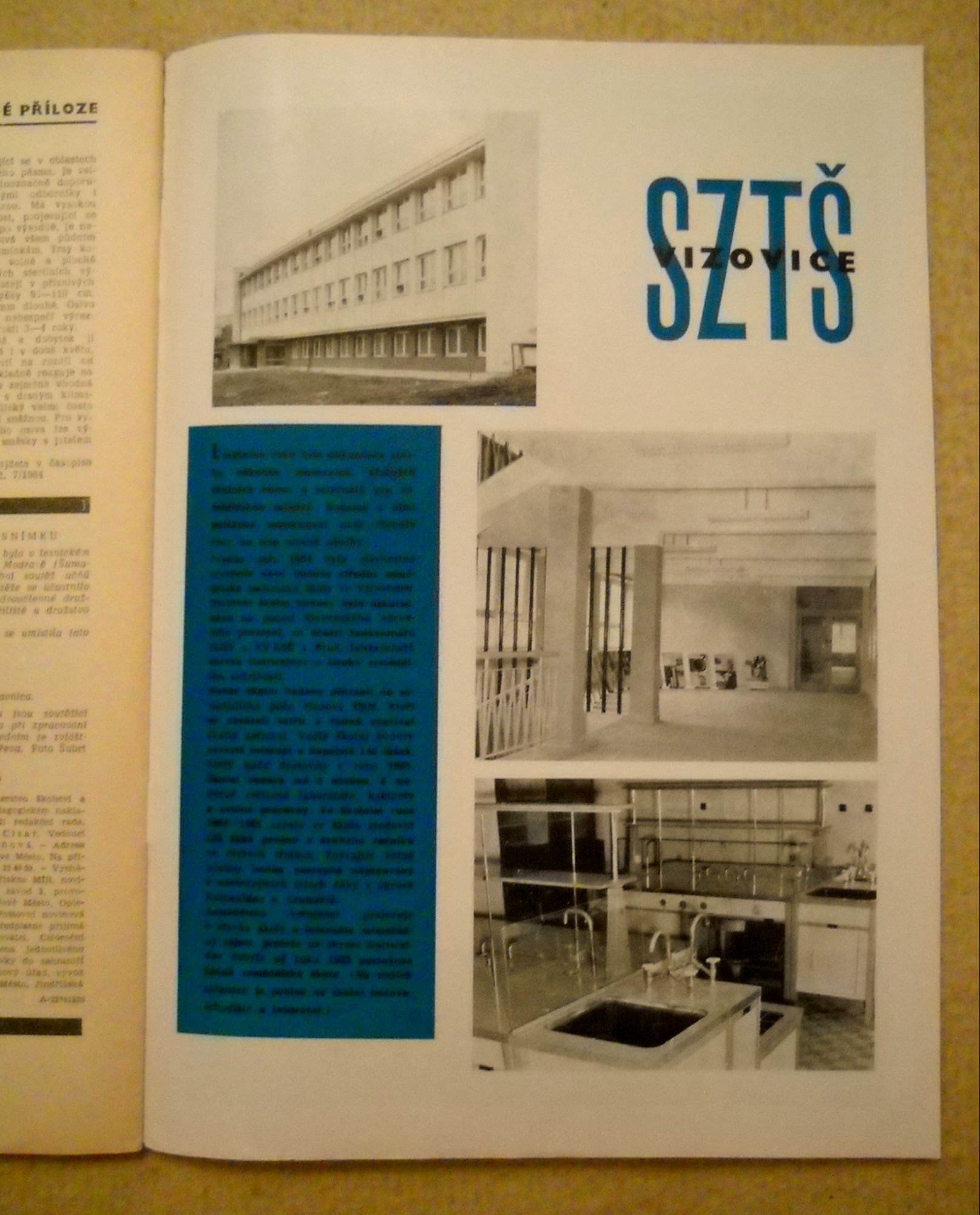 Časopis Zemědělská škola rok 1964 - 65 číslo 2