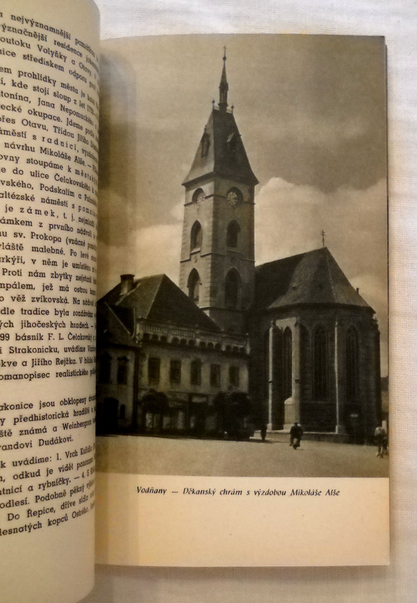 Jižní Čechy - průvodce c.k. Čedok - 1952