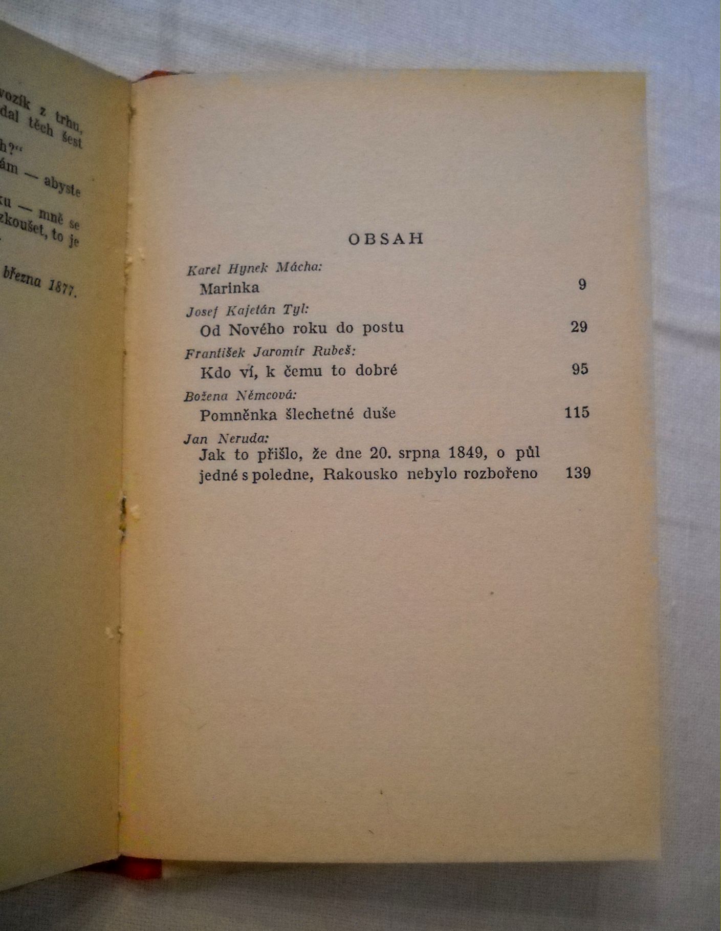 Před sto lety - výbor próz českého obrození - 1948
