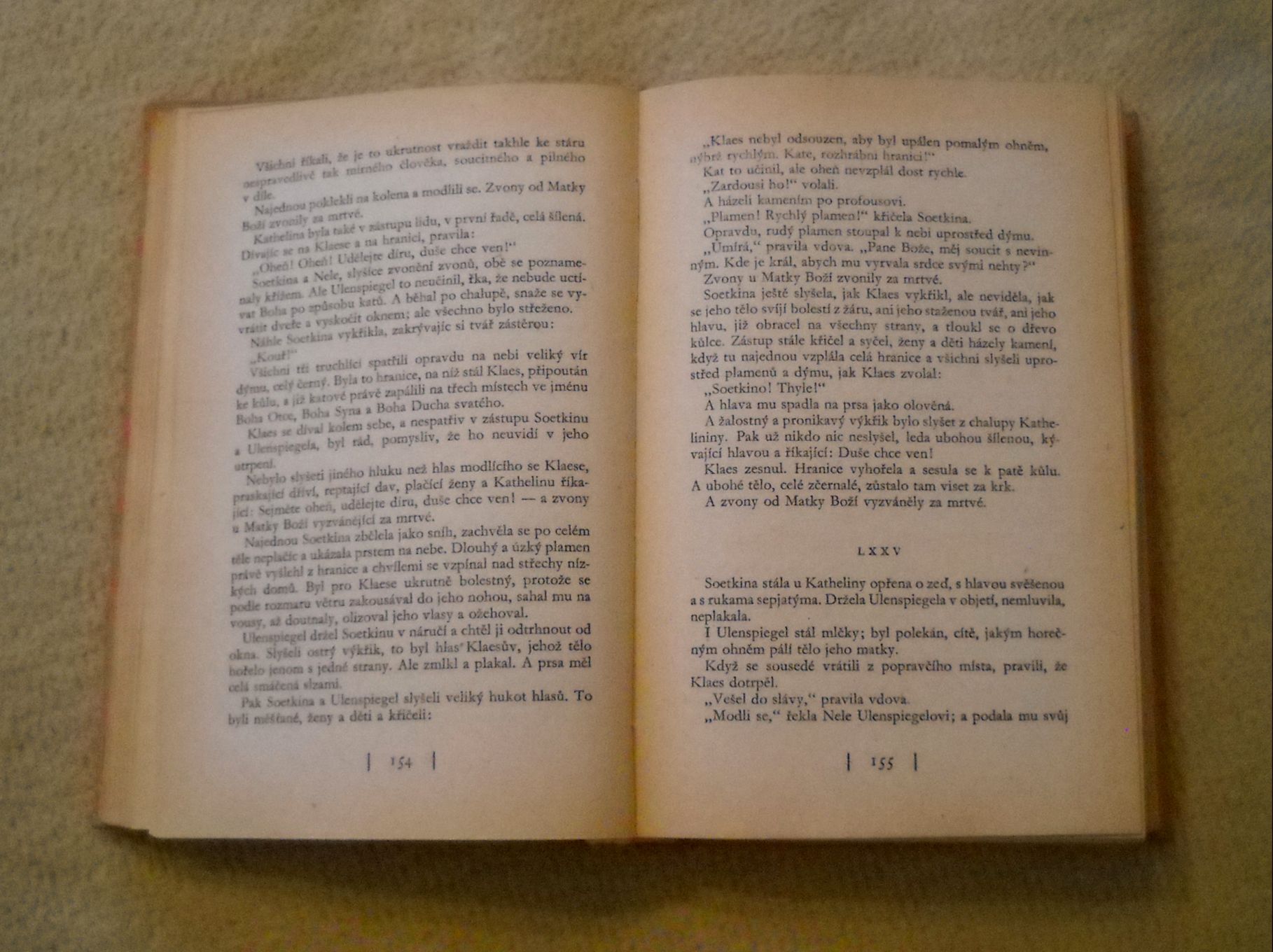 Charles de Coster - Čtení o Ulenspiegelovi - 1953