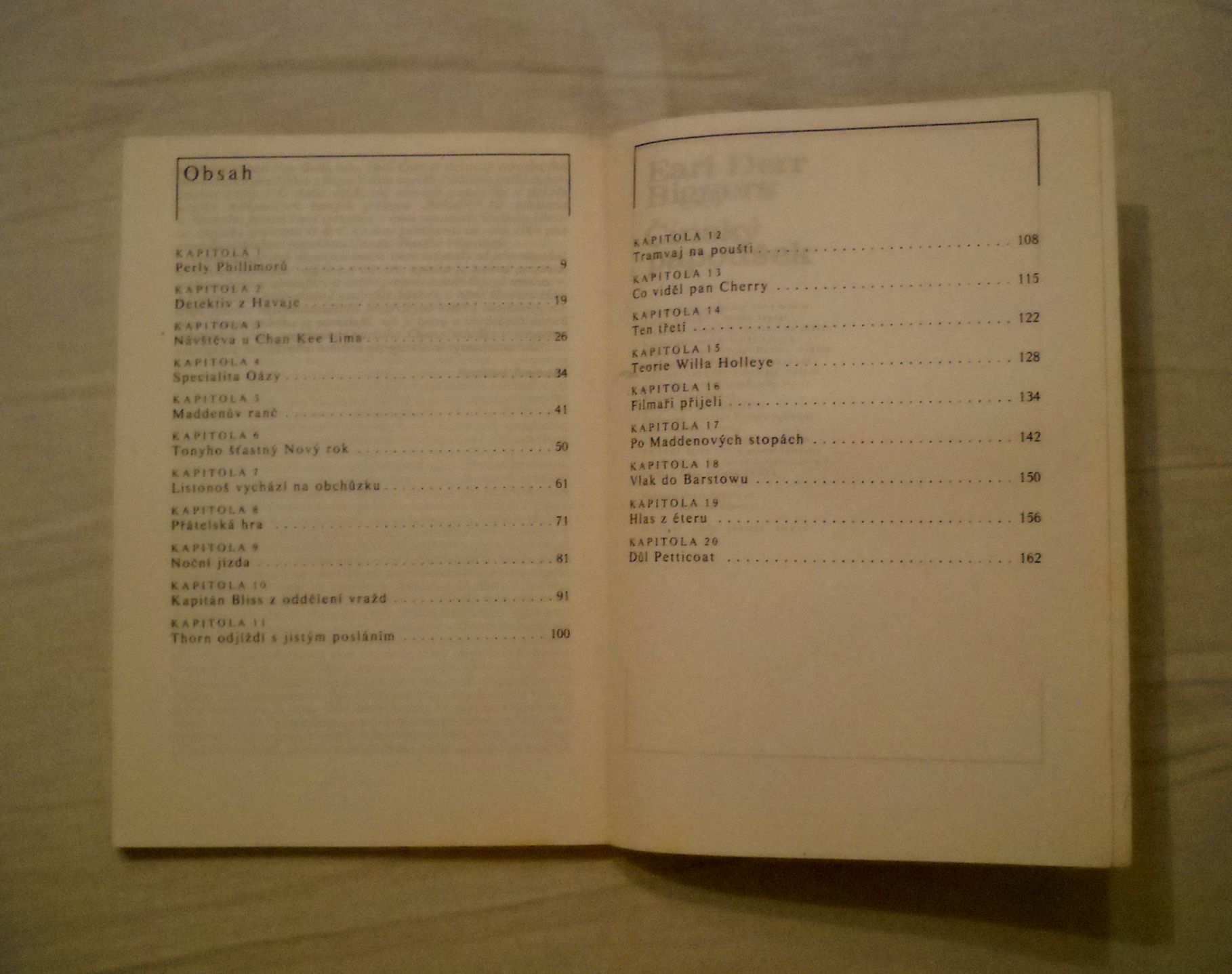 Earl Derr Biggers - Čínský papoušek - Vyšehrad 1987