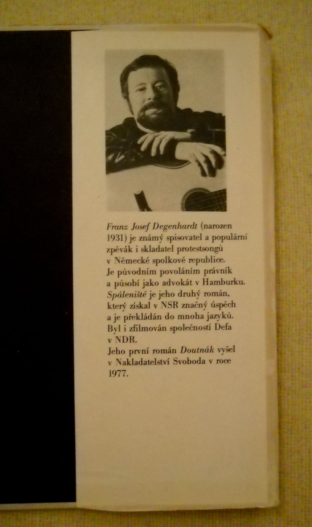 Franz Josef Degenhardt - Spáleniště - 1979