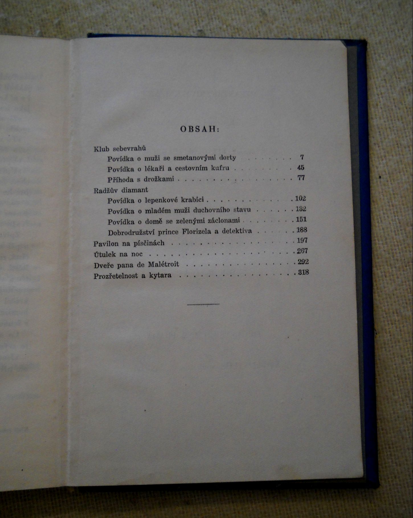 Robert Louis Stevenson - Klub sebevrahů - Melantrich 1931