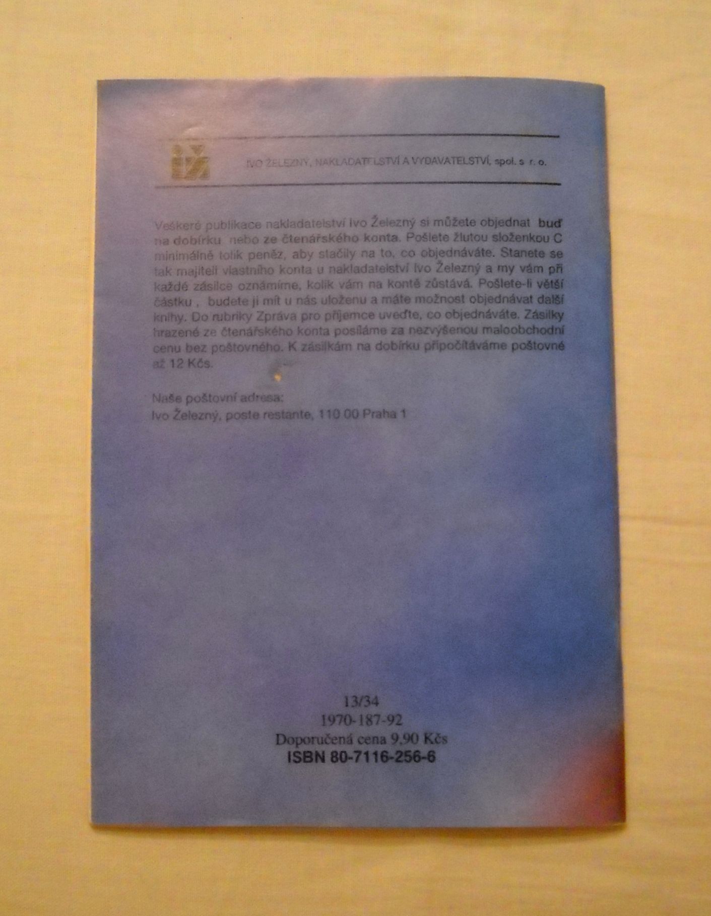 Brigita Freyová - Andy a jeho tajný přítel - IŽ 1992